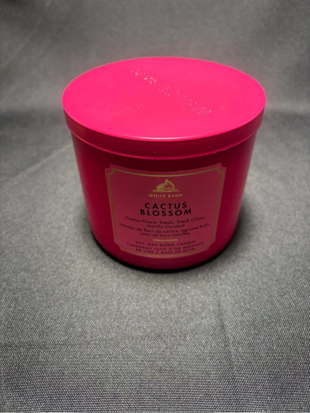 White Barn Hot Pink Three-Wick Scented Jar